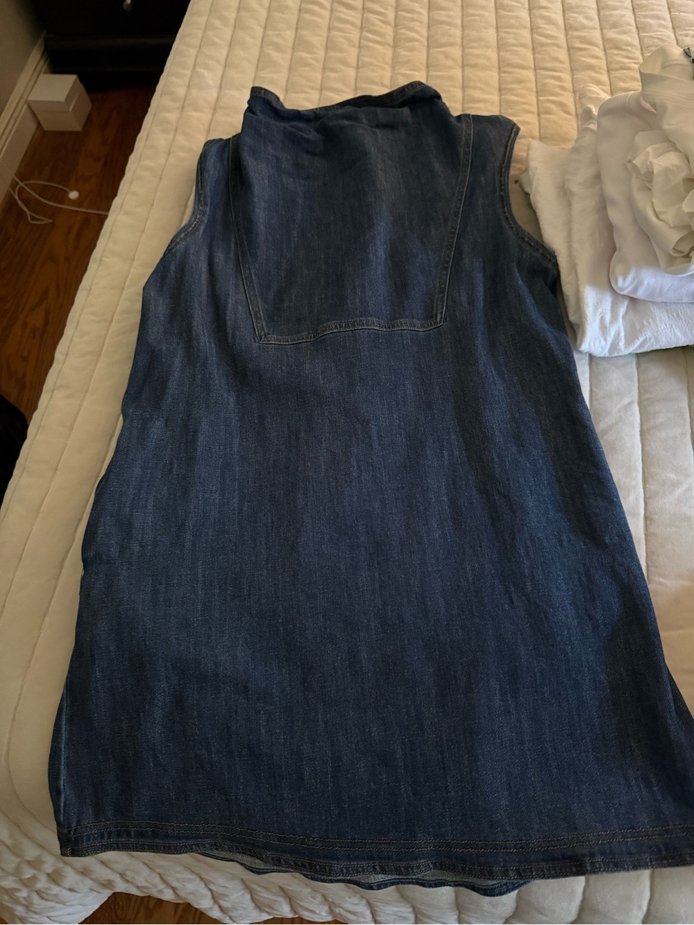 Pilcro Dark Blue Denim Women’s Jeans Dress - Anthropologie